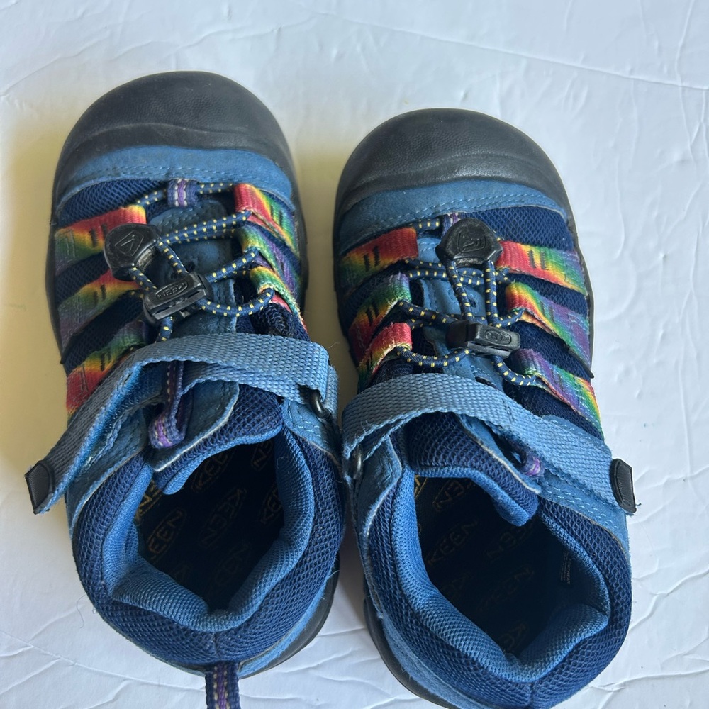 Keen Kids Blue and Multicolor Sneakers Kids 12 - Picture 2 of 5